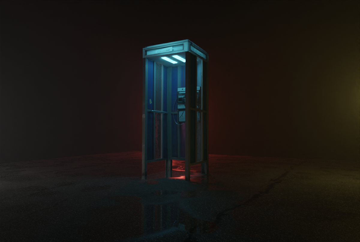 Blender 3D Phonebooth Stylized preview image 1